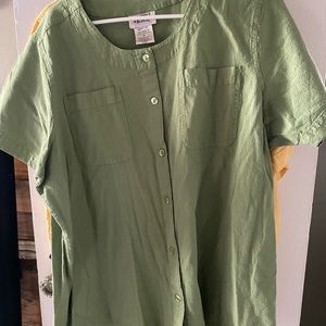 Button down 100% cotton
